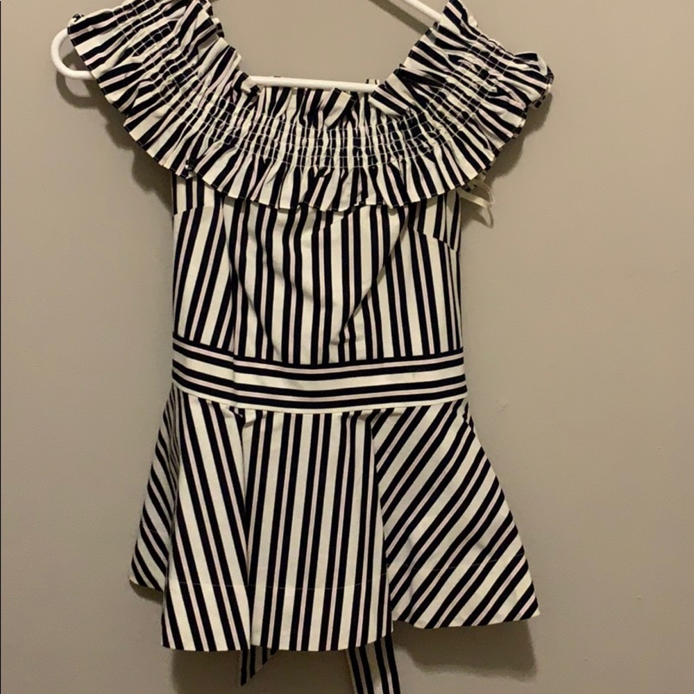 Kate Spade candy stripe top